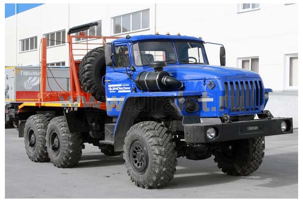 Лесовоз УСТ 5453 Урал М 5557-72Е5