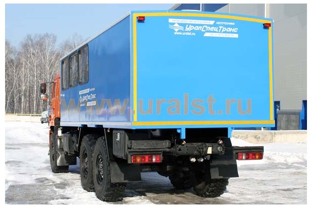ГПА УСТ 54535 (14+2) закр. Камаз 43118 (Cummins)