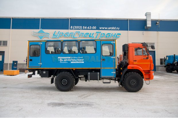 Автобус вахтовый 22 базовый УСТ 5453 Камаз 43502-3036-66(D5)