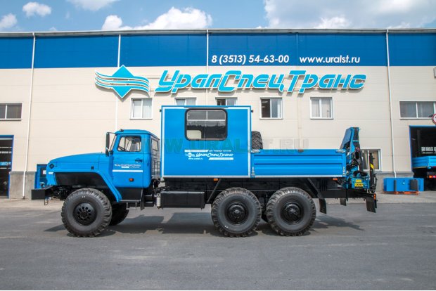 ГПА 6+2 откр. с КМУ ИМ-55 УСТ 5453 Урал 4320-1151-61