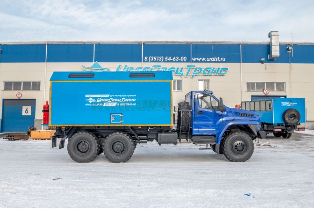 Передвижная мастерская ПАРМ-01Т с токарн. станком УСТ 5453 Урал 4320-72 NEXT