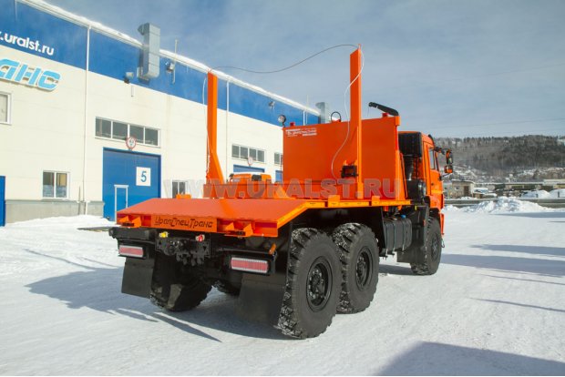 Лесовоз УСТ 5453 Камаз 43118 