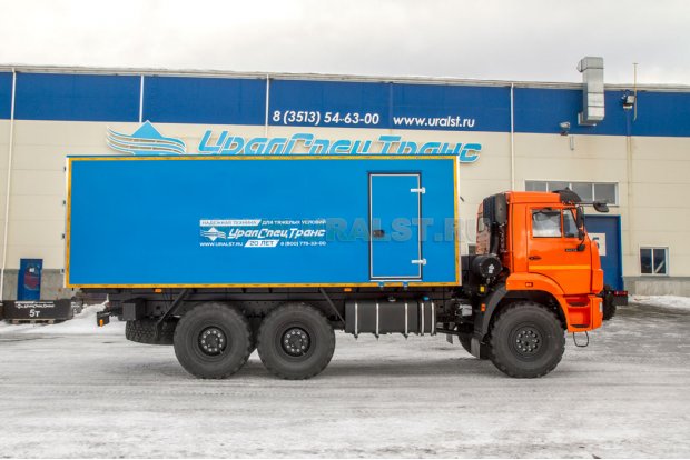 Изотермический фургон УСТ 5453 Камаз 43118-50