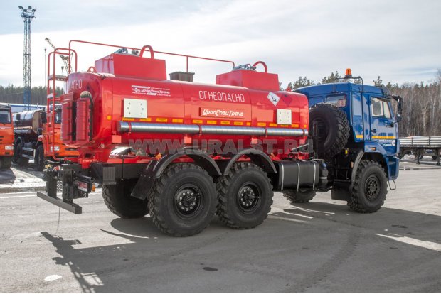 Автотопливозаправщик АТЗ-11-2Б УСТ 5453 Камаз 43118-76(RR) (CUMMINS) сп.м.