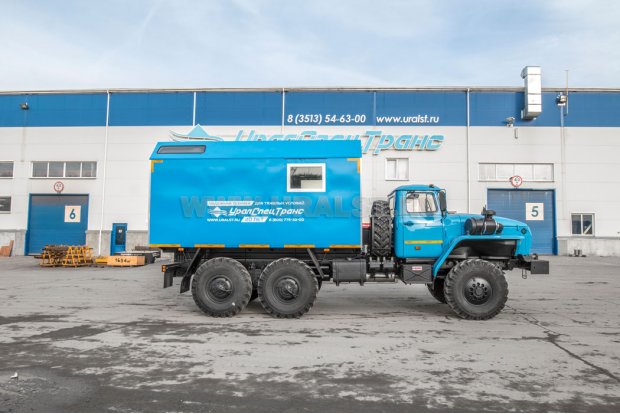 Транспортно-бытовая машина ТБМ УСТ 5453ZY-02 Урал 4320-61E5