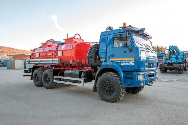 Автотопливозаправщик АТЗ-12-2 УСТ 5453 Камаз 43118-76 (RR) (CUMMINS) сп.м.