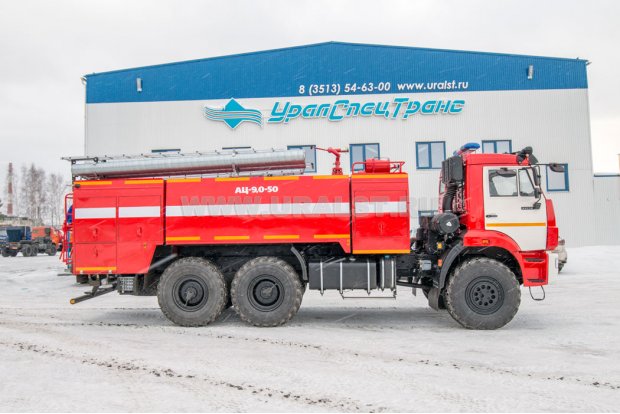 Автоцистерна пожарная АЦП-9/3-50 Камаз 43118-50