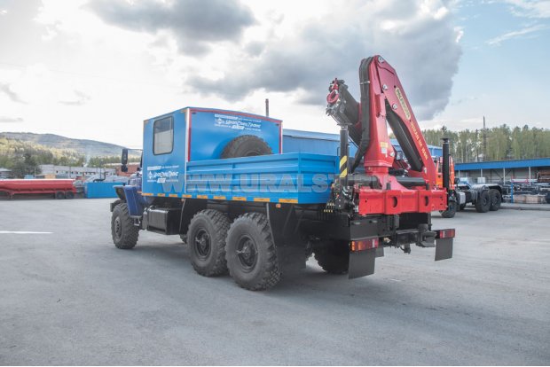 Автобус грузопассажирский ГПА с КМУ ИМ-150N УСТ 5453 Урал 4320-60Е5
