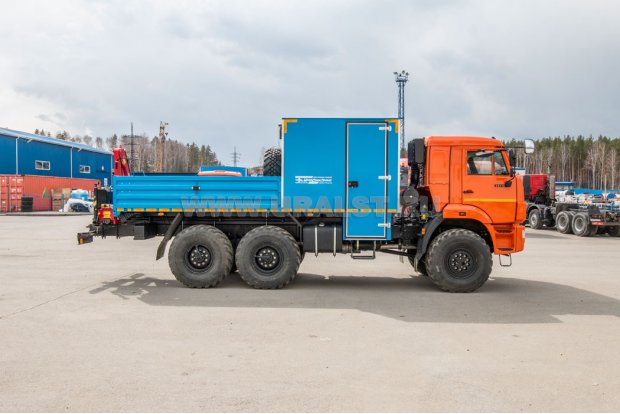 ГПА 6+2 откр. с КМУ ИМ-20 УСТ 5453 Камаз 43118