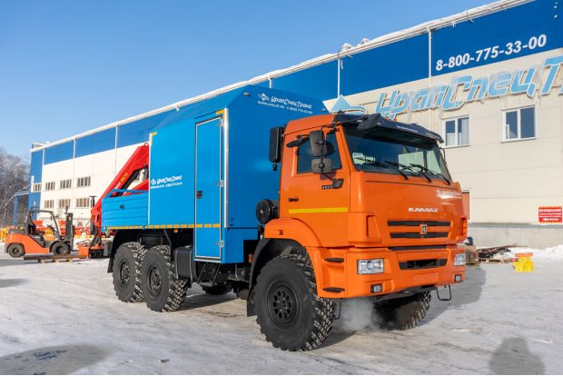 АРОК с КМУ ИМ-95 УСТ 5453 Камаз 43118