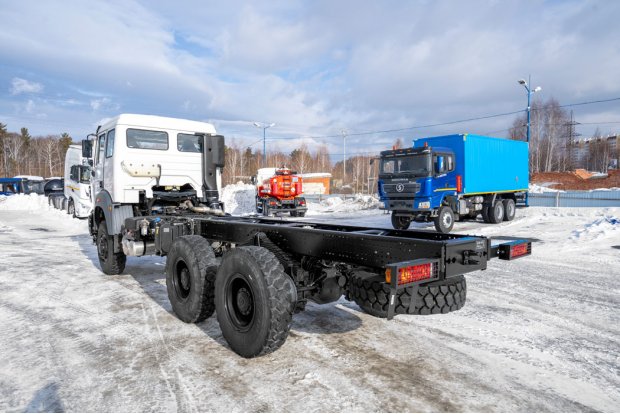 Шасси BEIBEN 3343SA (6х6) для изготовления спецтехники