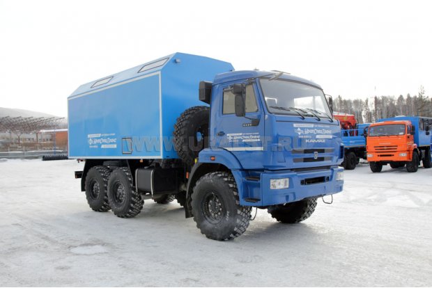 ПАРМ-01Т УСТ-54535 Камаз 5350-42 с токарным станком