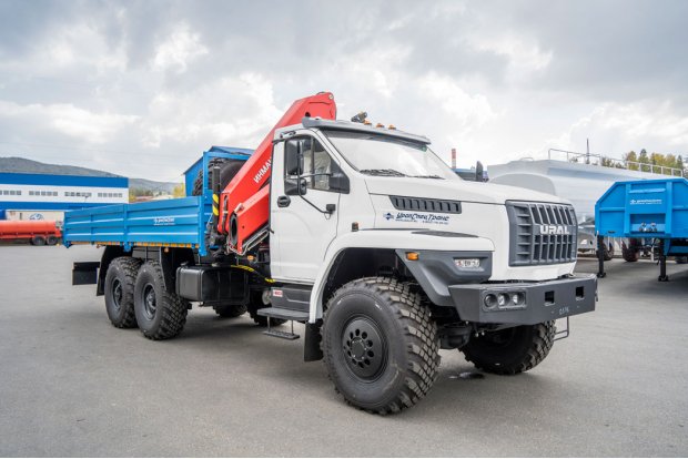 Бортовой с КМУ ИМ-150N УСТ 5453 Урал NEXT 4320-6951-74Г38