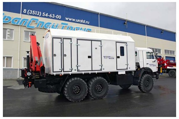 ПАРМ с PK-15500А УСТ 5453 Камаз 43118