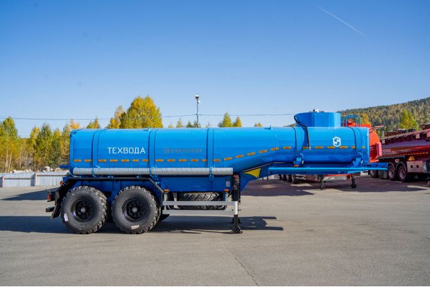 Полуприцеп для технической воды ППЦТВ 20-21 ПТ УСТ 9465 рамная ССУ 1500