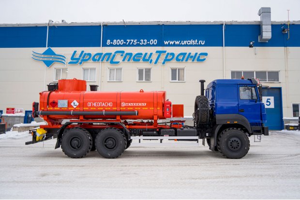 Автотопливозаправщик АТЗ-12 УСТ 5453 Урал 4320-4971-80 сп.м. доработка под ДОПОГ