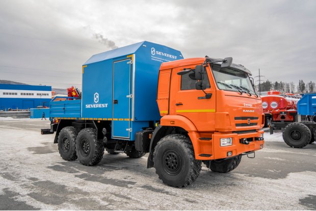 АРОК с КМУ ИМ-25 Камаз 43118 