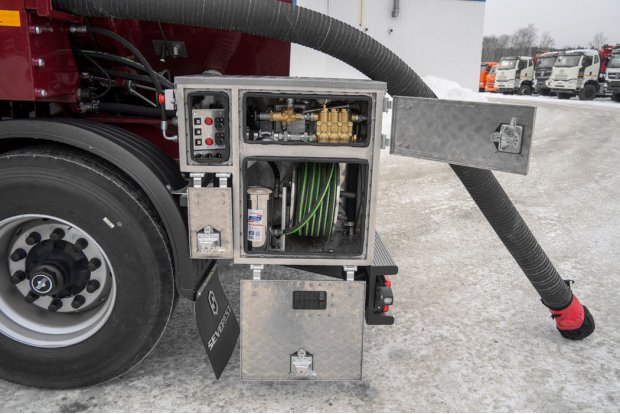 Ящик системы размыва илового осадка