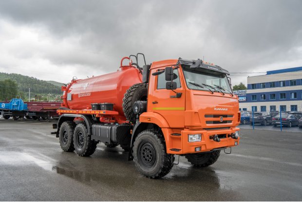 Автоцистерна нефтепромысловая АКН-10-ОД КО Камаз 43118,ДОПОГ, УВЭОС