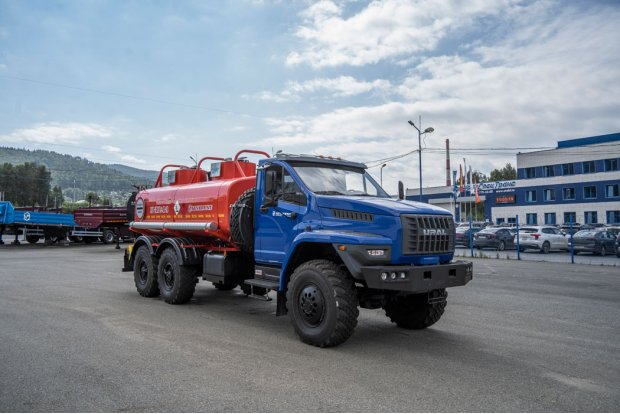 Автотопливозаправщик автоцистерна АТЗ-11-2Б Урал NEXT 4320-72 ДОПОГ, УВЭОС