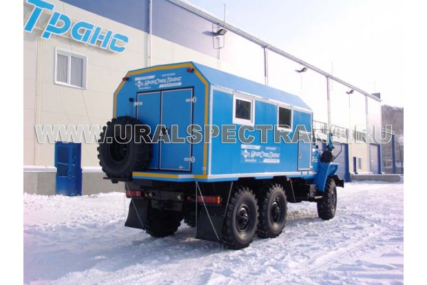 ПАРМ УСТ 5453 Урал 4320-1151-61 с лебедкой