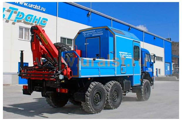 АРОК с КМУ РК-8500А УСТ Камаз 5350-66(D5)