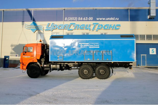 Маслостанция УСТ-5453 на шасси Камаз 43118-46