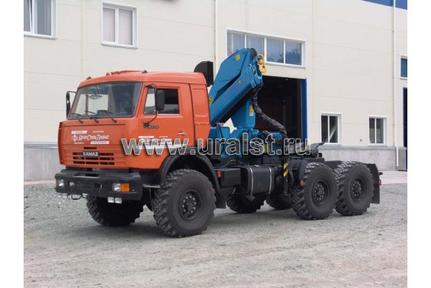 Седельный тягач с КМУ ИМ-150 УСТ 5453 Камаз 53504 (44108)