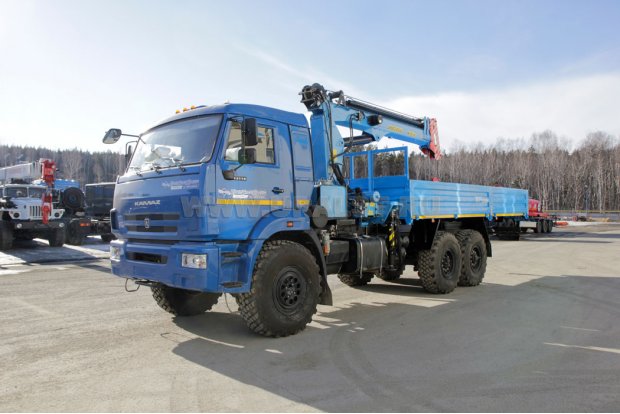 Бортовой с КМУ ИМ-240А УСТ 5453 Камаз 43118