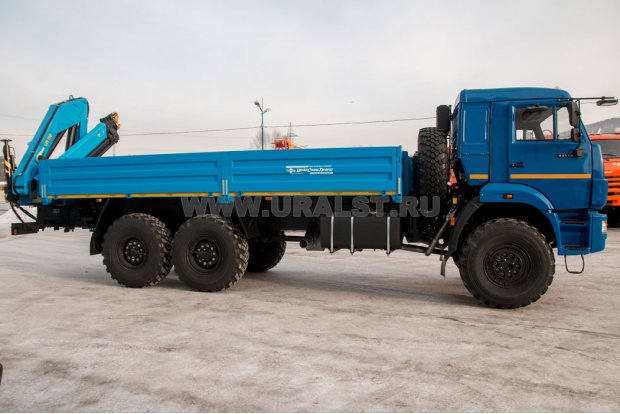 Бортовой с КМУ ИМ-150N-04 УСТ 5453 Камаз 43118 на зад. свесе