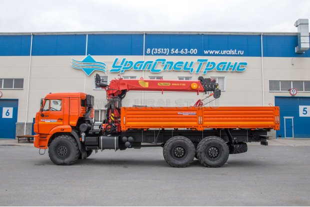Бортовой с КМУ ИТ-150 УСТ 5453 Камаз 43118-46
