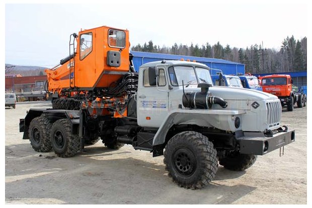 Погрузчик леса с ГМ СФ-140СТ УСТ 54532 Урал 4320