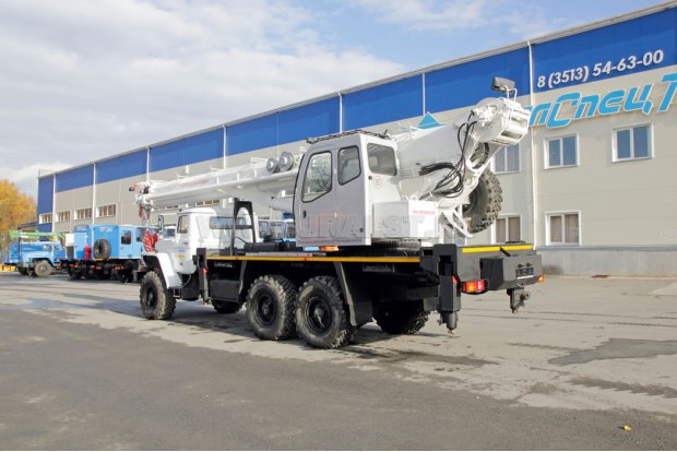 Автокран КС 55732 33м"Челябинец" Урал 4320-72
