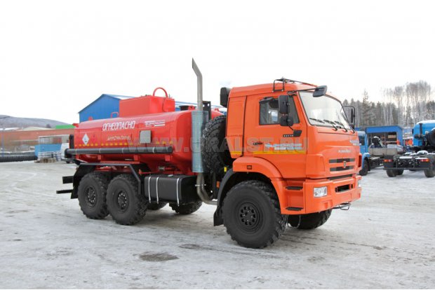 Топливозаправщик Камаз АТЗ-10 УСТ-5453