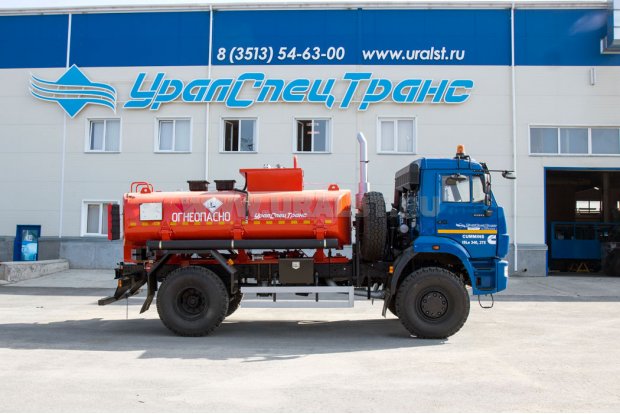 Автотопливозаправщик АТЗ-8 Камаз 5387-RF