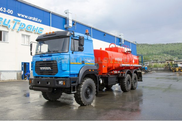 Автотопливозаправщик АТЗ-13Б УСТ 5453 Урал 4320-4971-80 сп.м. доработка под ДОПОГ