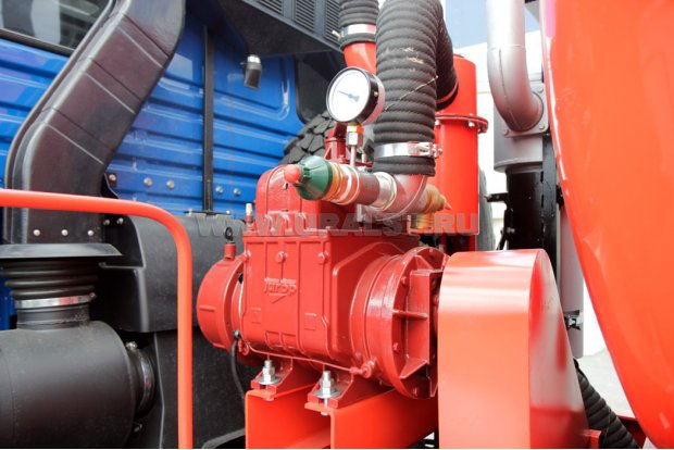 Автоцистерна вакуумная для нефтепродуктов АКН-11-ОД PNR УСТ 5453 Камаз 43118-50 сп.м., доработка под ДОПОГ