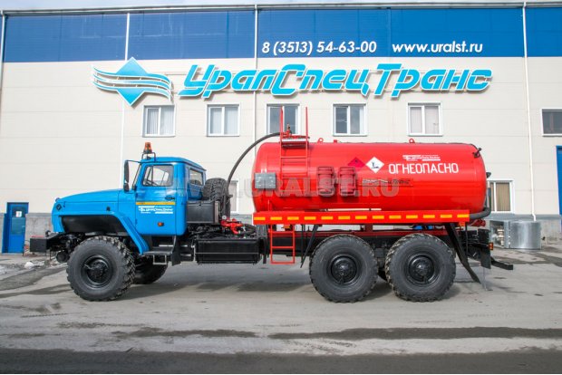 Автоцистерна АКН-10 КО УСТ-5453 на шасси Урал 4320-72М