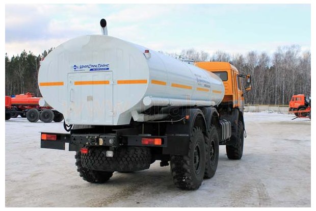 АЦПТ-9,5П нерж/ЛКП нас. сп.м. КАМАЗ 43118