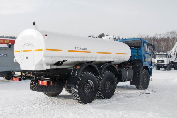 АЦПТ-9,5 с насосом, обогрев насоса, Камаз 43118