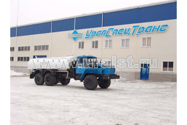 АЦПТ-9,5 с насосом, обогрев, Урал 4320