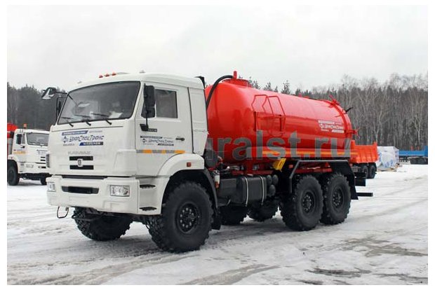 Вакуумная машина МВ-10-ОД КО УСТ 5453 Камаз 43118-50