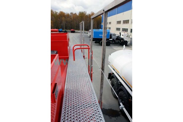 Автотопливомаслозаправщик АТМЗ-18-3 УСТ 54535 Камаз 65224-3971-53 доработка под ДОПОГ