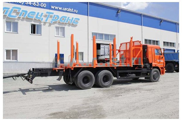 Сортиментовоз УСТ 5453 Камаз 65115-50