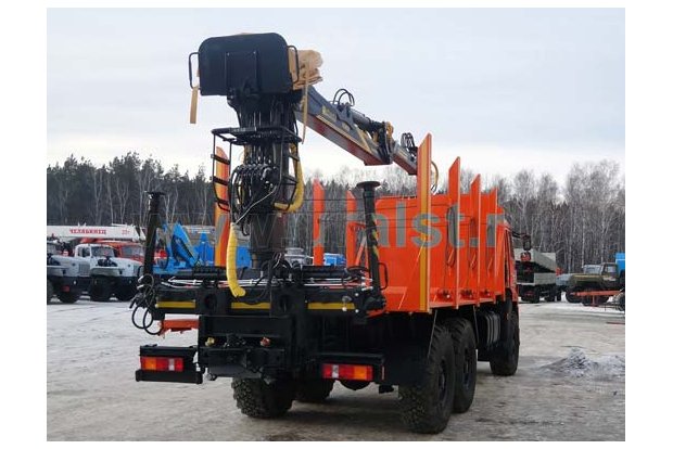Сортиментовоз с ОМТЛ97 Камаз 43118-50 ГМ задний свес