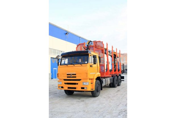 Сортиментовоз тягач Камаз с ОМТЛ-97