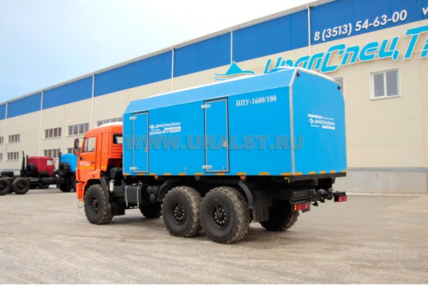 ППУА 1600/100 УСТ 5453 Камаз 43118 со сп.м. 2,3ПТ