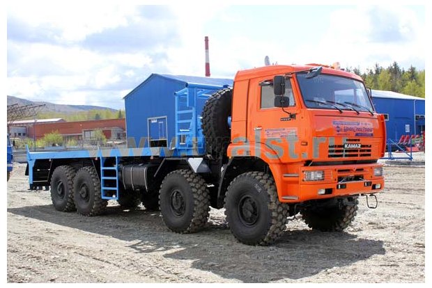 Контейнеровоз УСТ 5453 Камаз 6560 (Булитовоз)