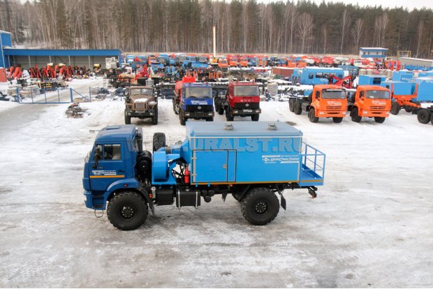 УМП-400 УСТ 54535 Камаз 43502 мех.привод базовый