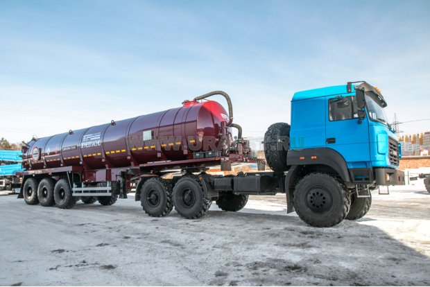 Полуприцеп-цистерна ППЦВ 25Т-32-ОД PNR УСТ-94651 вакуумная